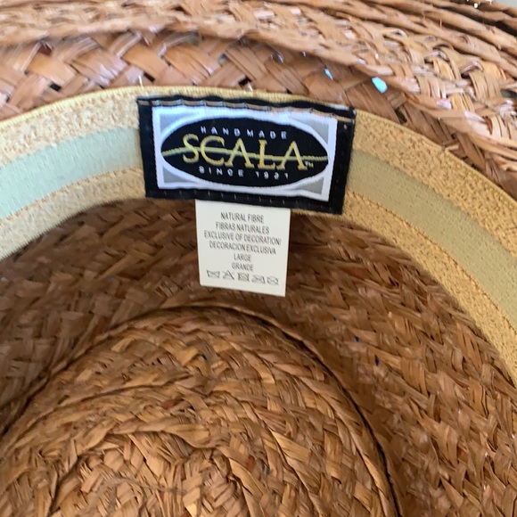 scala shade hat size large great trim NWT - Picture 6 of 8